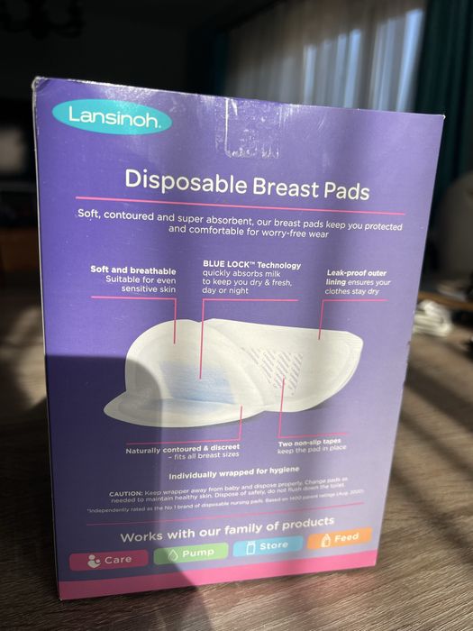 Tampoane pentru san, 60 bucati, Lansinoh NOI