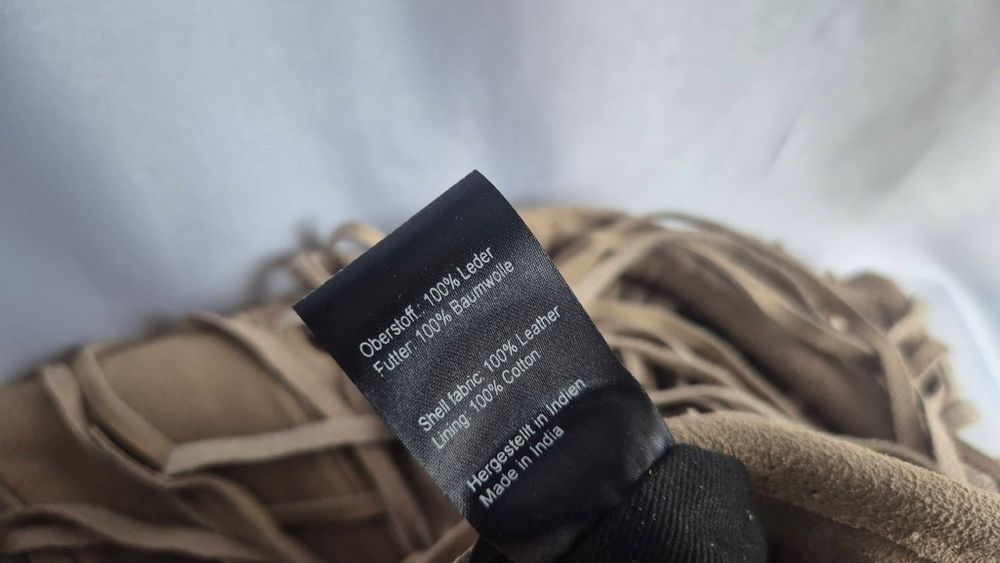 Geanta piele naturala Tigna -noua-