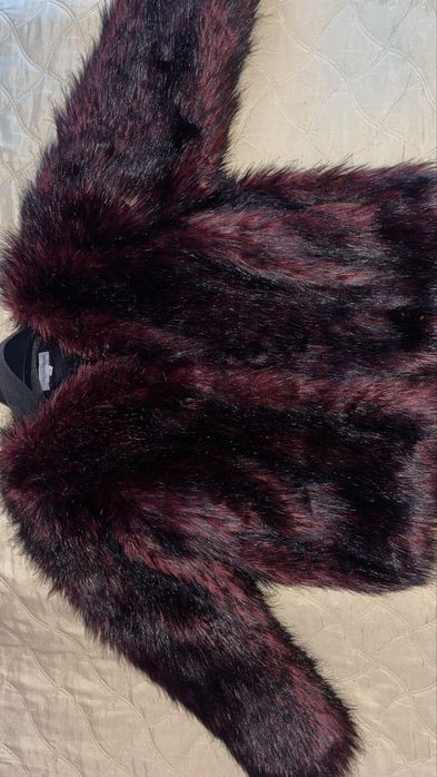 Пухено яке-палто