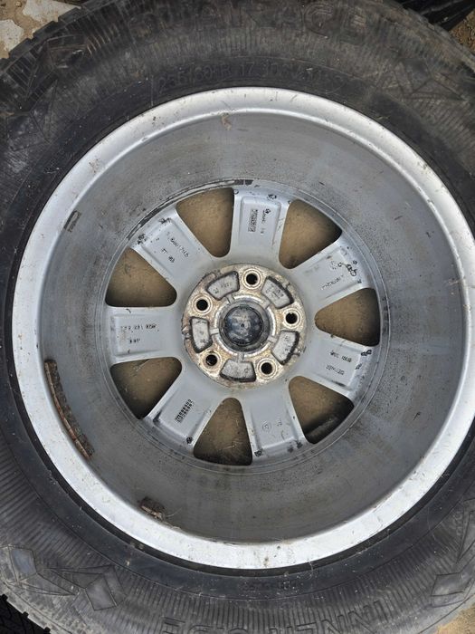 Set jante aluminiuVW Touareg 255/60R17 M+S