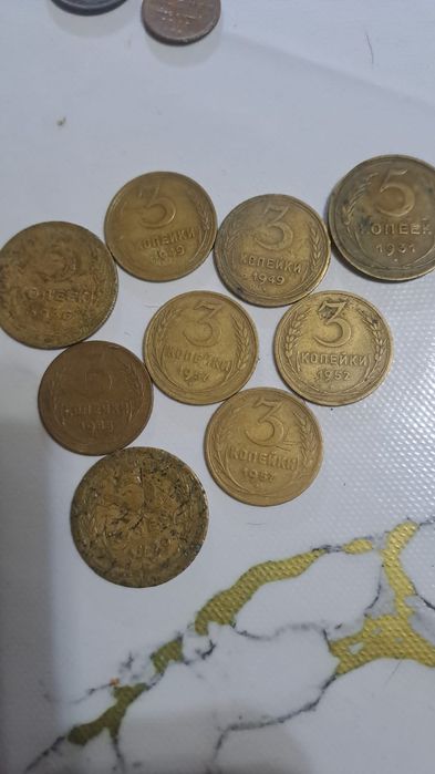 Продам монеты времен СССР. Имеются среди них редкие.