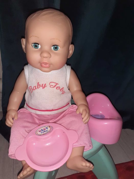 Кукла пупс с горшком