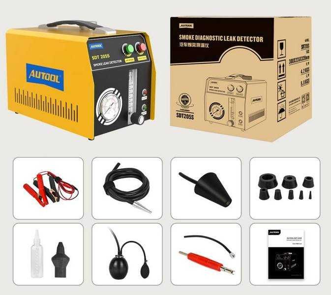 Tester auto Autool SDT205s Detectie scurgere fum turisme si camioane