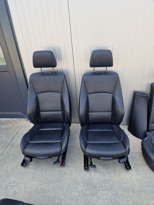 Interior scaune recaro banchetă piele neagră fara încălzire bmw x3 f25