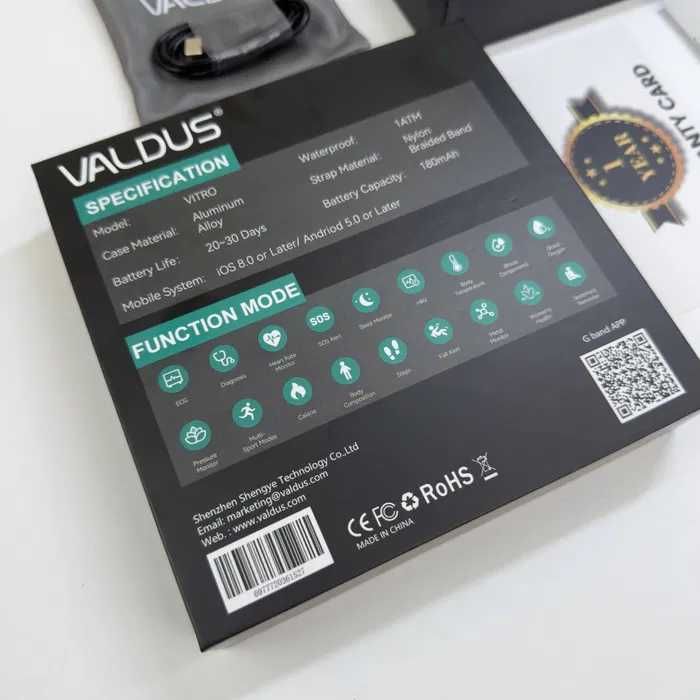 Valdus Vitro смарт браслет