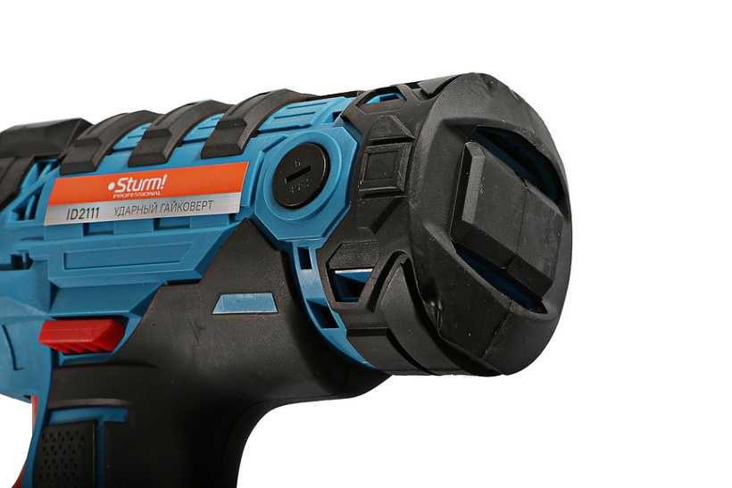 Сетевой гайковерт. Быстрая замена щеток. Шнур 4м. Кейс.