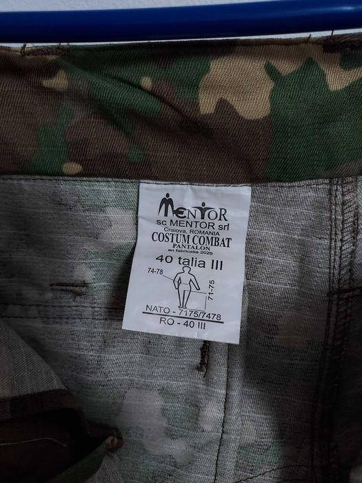 Uniformă echipament combat, măsura 40/III.