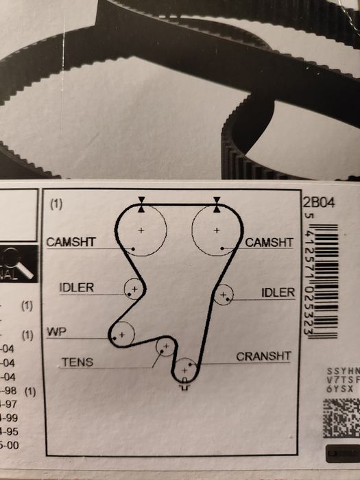 Ремень ГРМ зубчатый Gates