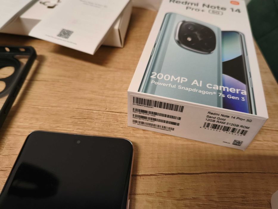 Xiaomi Redmi Note 14 Pro+ 5G- 512GB, 12GB RAM Dual sim cu factura si garantie la cutie