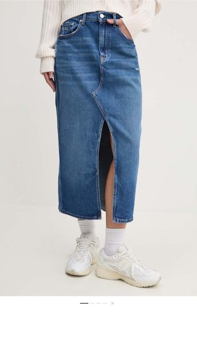 Дънкова пола Tommy Jeans midi  26