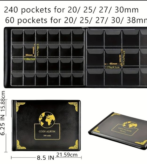 Албум/Класьор за 300 монети