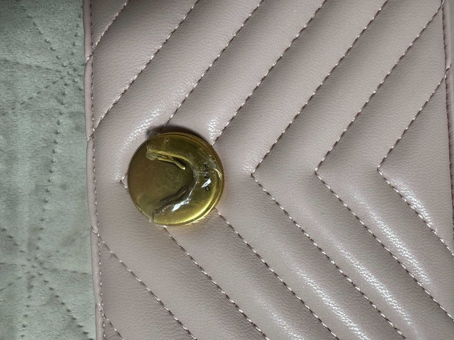 Чанта PINKO естествена кожа