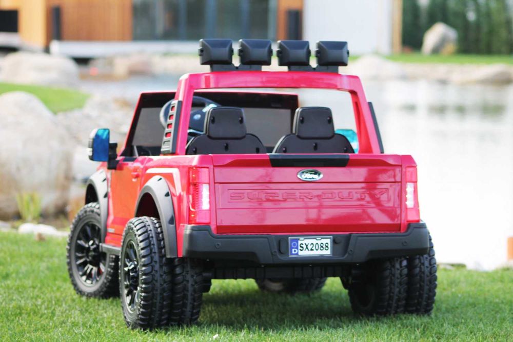 Masinuta electrica Ford Super Duty F450, 300W, 24V 14Ah #RED