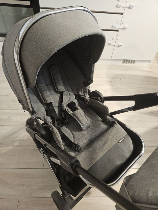 Бебешка количка 3в1 Kikka Boo Angele Chrom