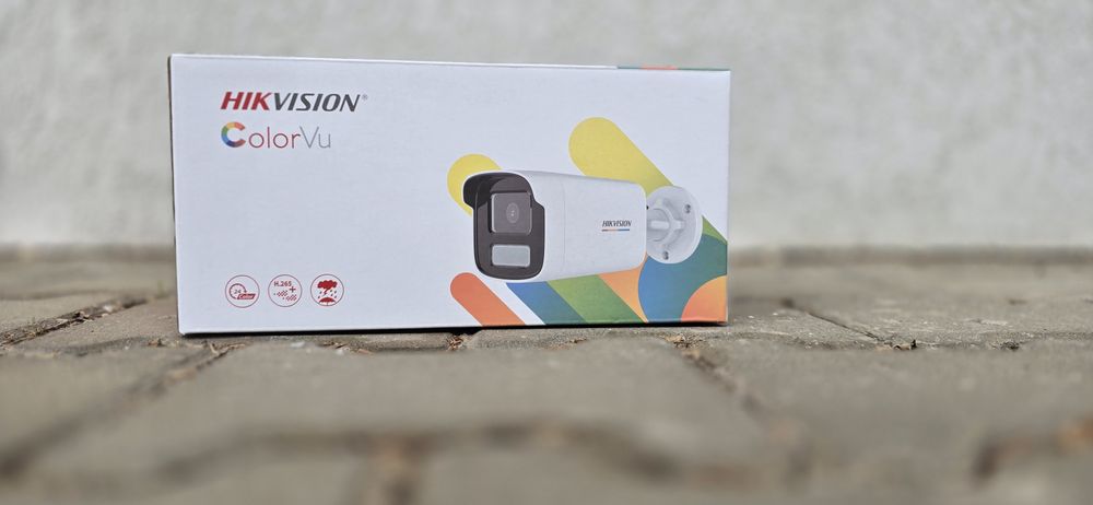 Camera supraveghere IP exterior Hikvision ColorVu DS-2CD1T47G0-L, 4MP,
