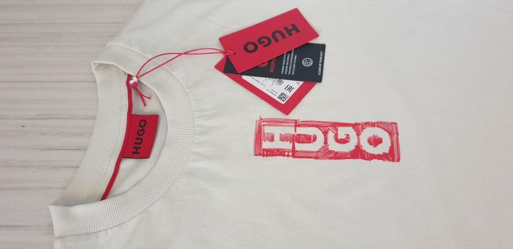 Hugo Boss HUGO Dalbula Cotton Mens / L НОВО! ОРИГИНАЛНА Мъжка Тениска!