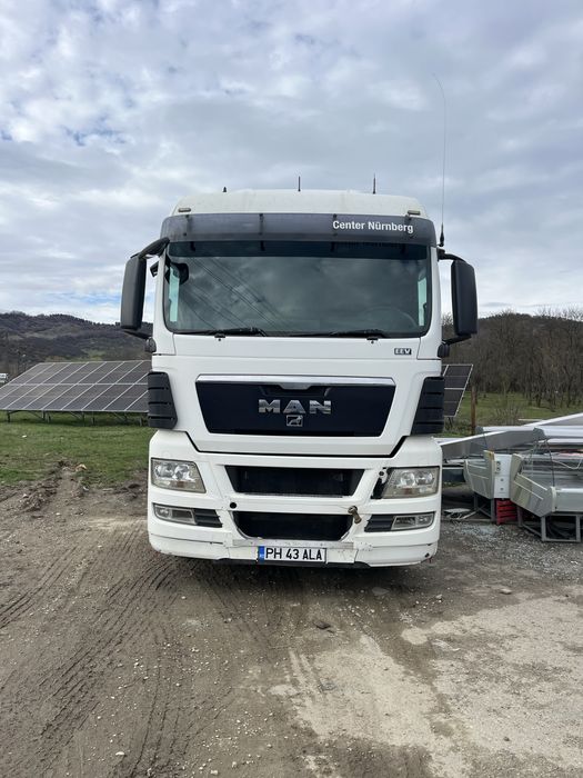 Ansamblu basculabil Man TGX  si semiremorca WIELTON