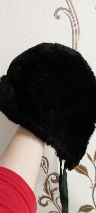 Меховая шапка детская