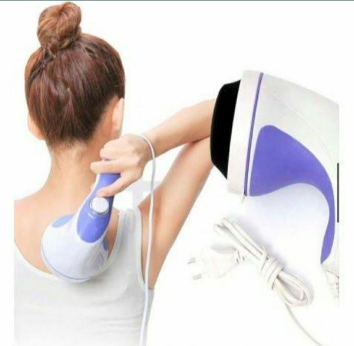 Даставка бэсплатная. Массажёр для тела Relaх Spine Tone 220v.