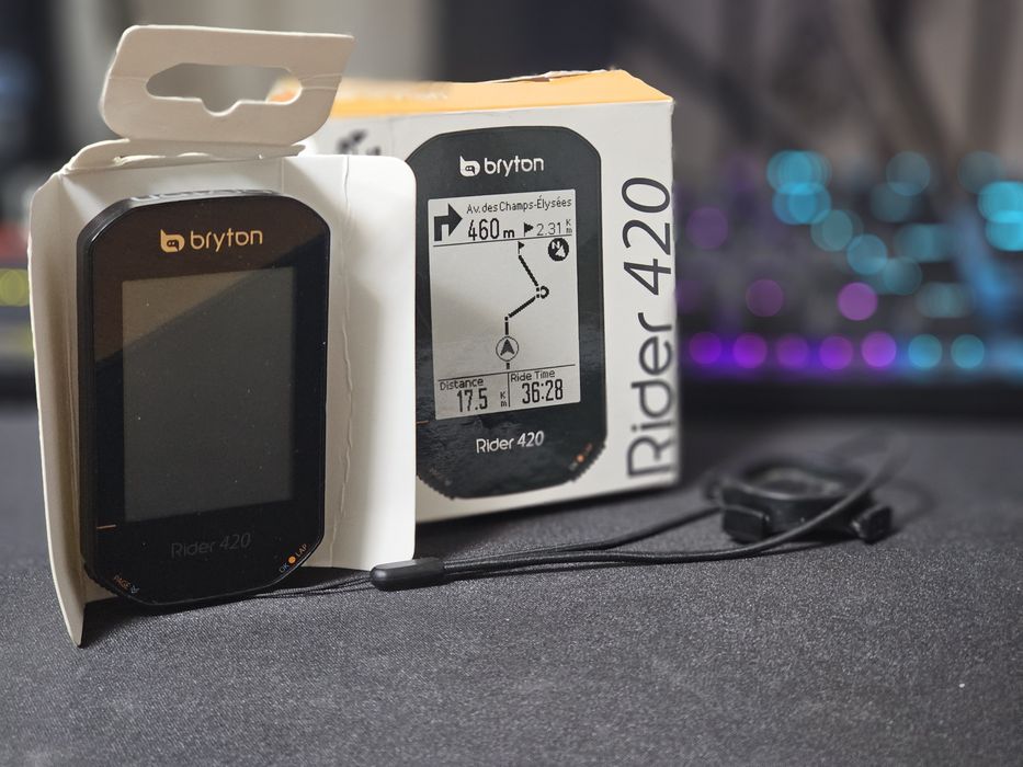 Ciclocomputer bryton rider 420