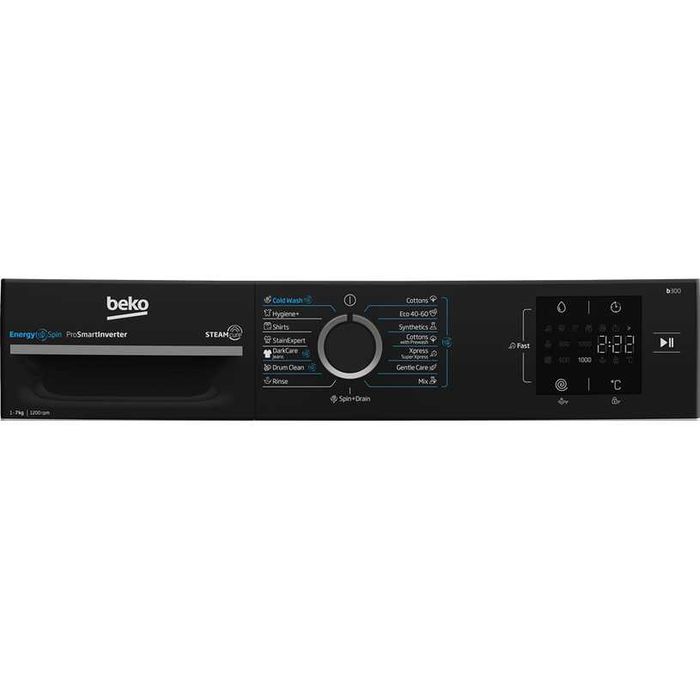 Нова инверторна пералня Beko BM3WFU37213WBPB, 7 кг, 1200 об