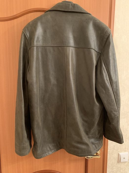 Куртка кожаная демисезонная