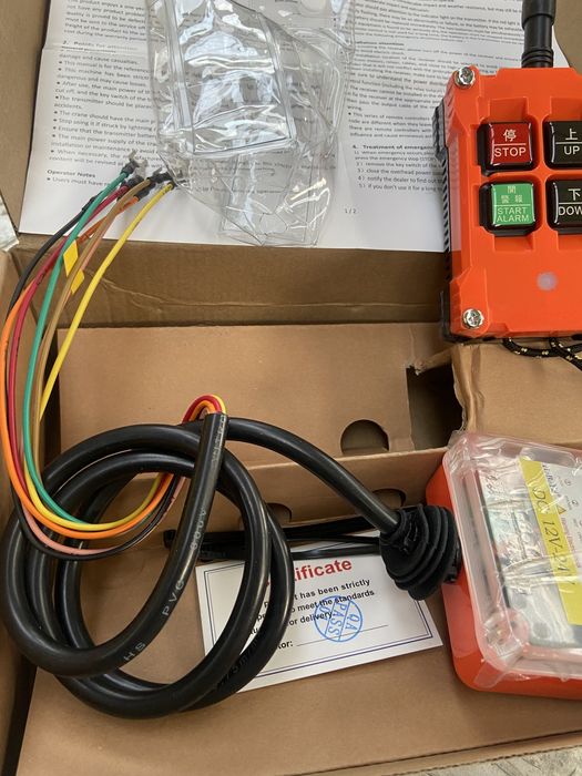 telecomanda troliu winch crane 12V - 24V