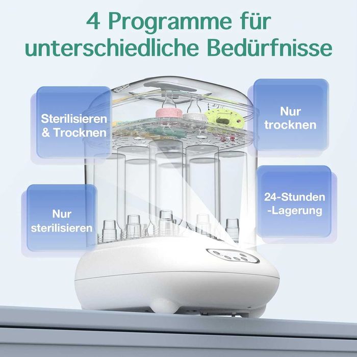 Стерилизатор и сушилня за бебешки шишета