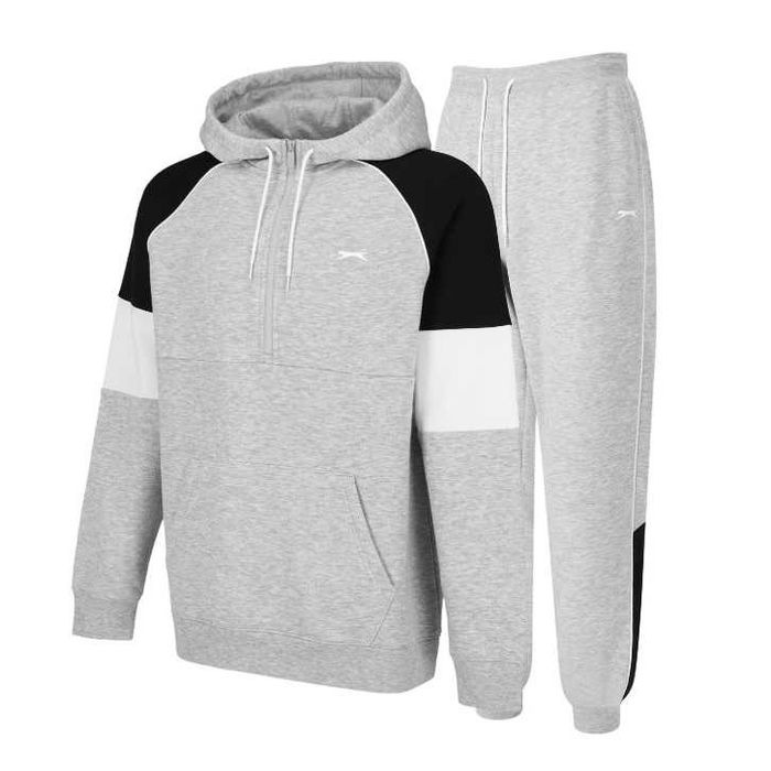Дебел мъжки анцуг Slazenger Full Zip - размери  M, L, XL, XXL и 3XL