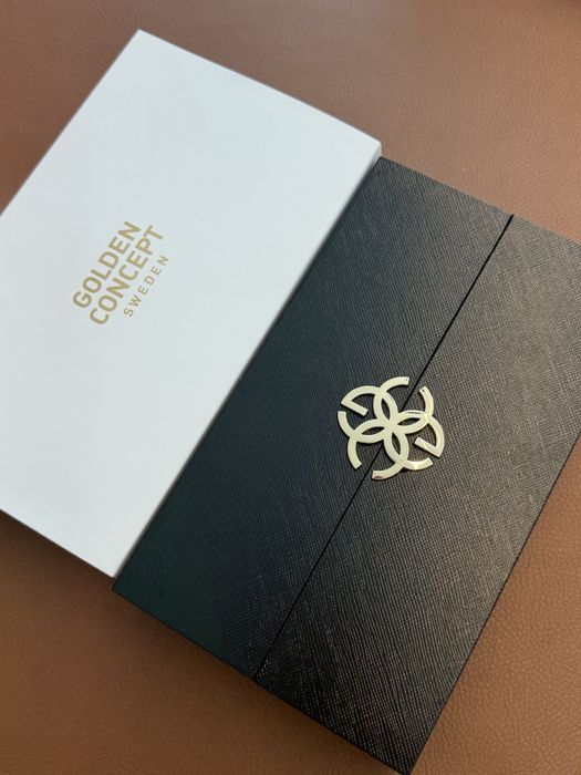 Кожен кейс за iPhone 15 Pro GOLDEN CONCEPT