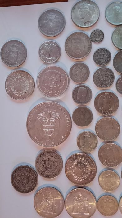 65 Monede Vechi de Argint (1871-1978)
