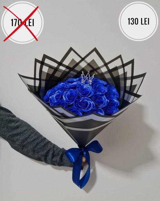 Buchete cu trandafiri din săpun - PREȚ MIC