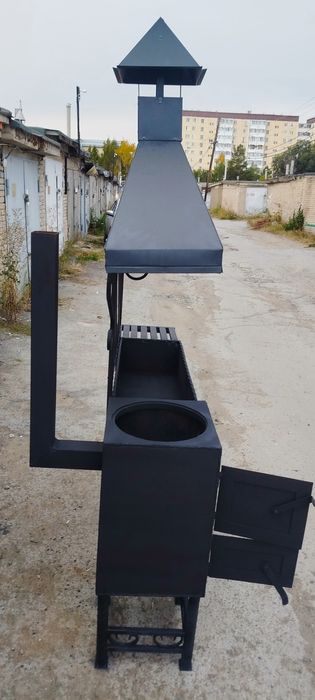 Продам мангал с печкой