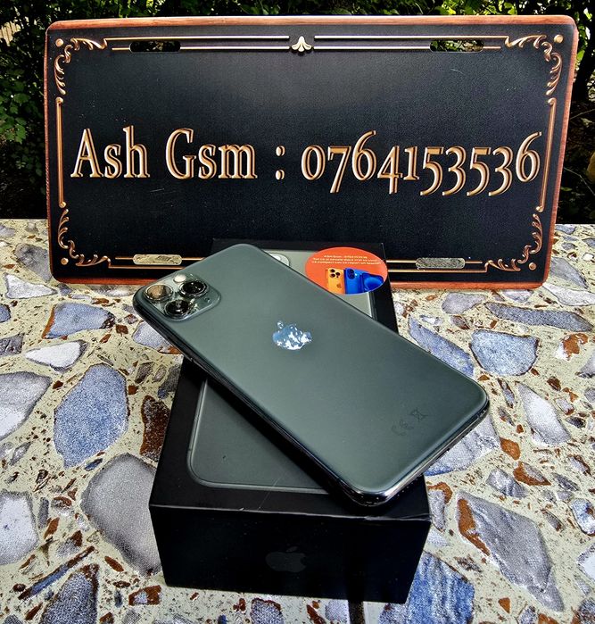 Iphone 11 Pro Green, baterie 100%