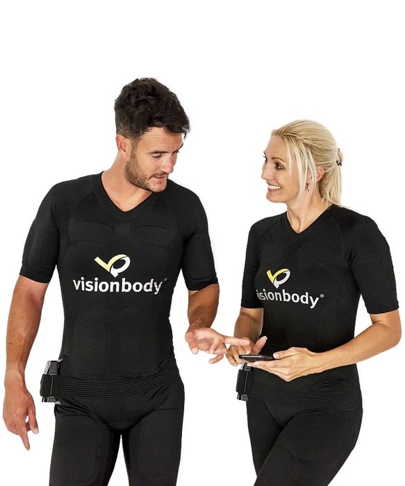 Sistem complet VisionBody EMS – 6 costume + stație + casete impuls