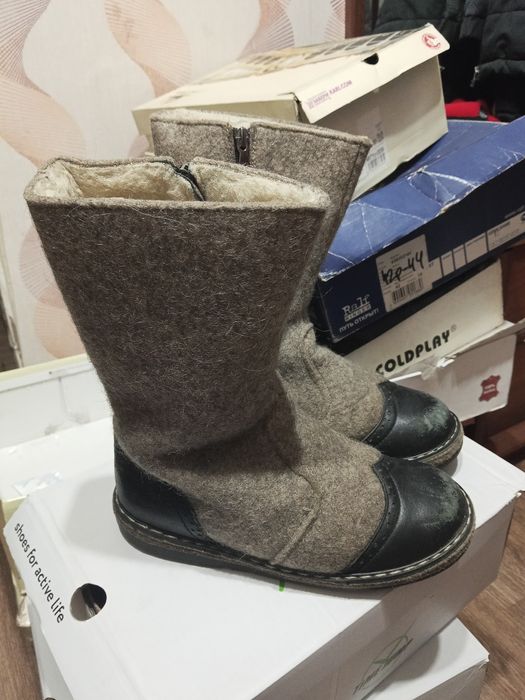 Детские теплые валенки