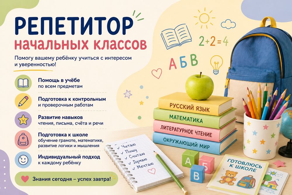 Репетитор начальных классов