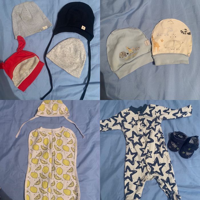 Одежда на мальчика новорожденного