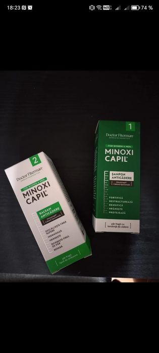 Pachetul Minoxicapil Șampon+ balsam NOU!!