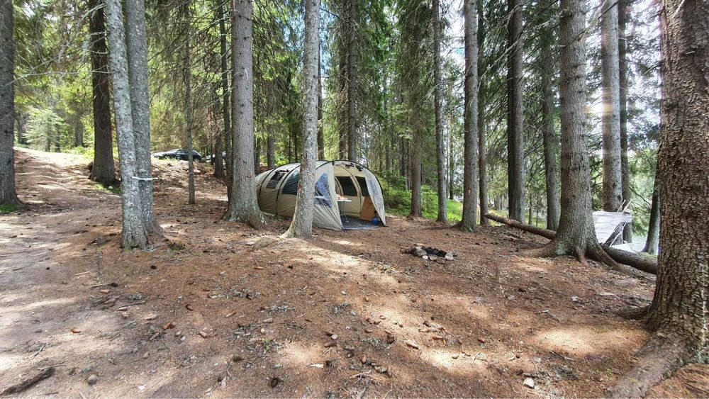 Палатка за къмпинг запазена гр. Пловдив Тракия • OLX.bg