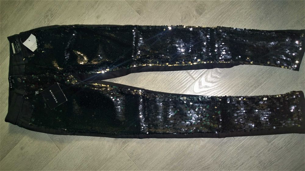 Джинсы "sequin стеклярус" PARISIAN - Made in Manchester, England