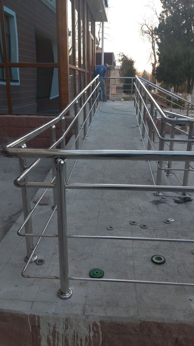 Перила из нержавейки