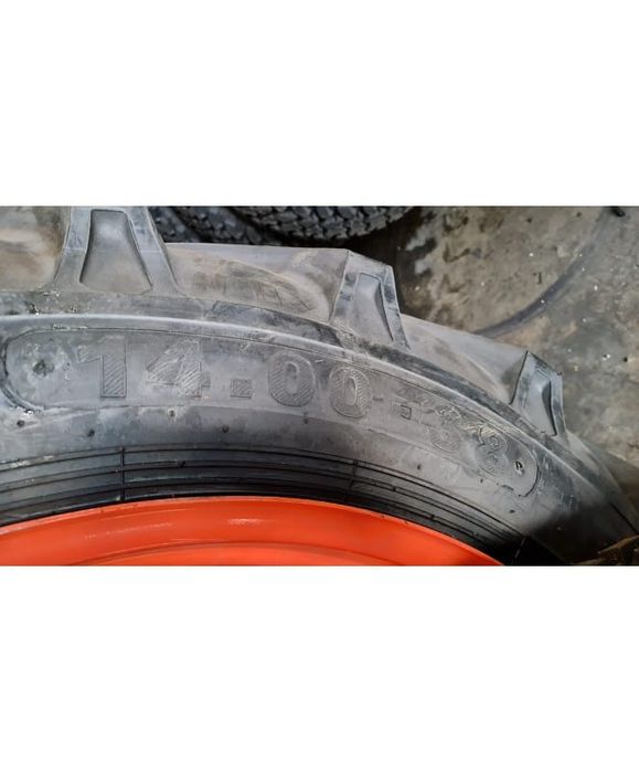 14.00-38 forerunner 12pr echipat cu janta;roata completa  Cauciucuri tractor, Fiat, Case, Fendt, John Deere, New Holland, Massey Ferguson, UTB   Cauci