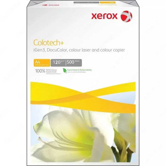 Бумага для цветной лазерной печати Xerox Colotech+A3 120 г/квм 500 лст