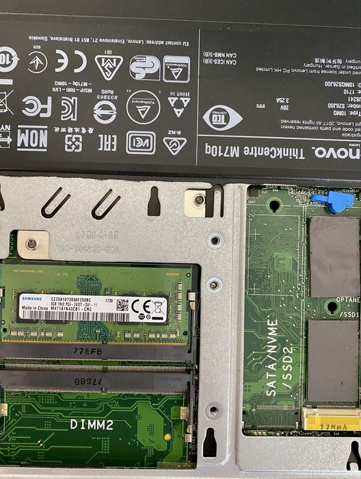 Lenovo ThinkCentre M710q Tiny i5-6500T 8GB DDR4