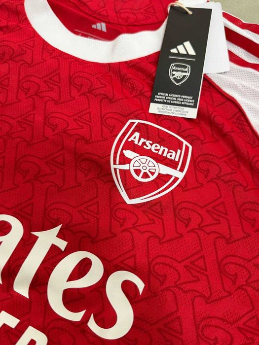 Оригинальная игровая футболка FC Arsenal Declan Rice 41 сезон 2025-26!