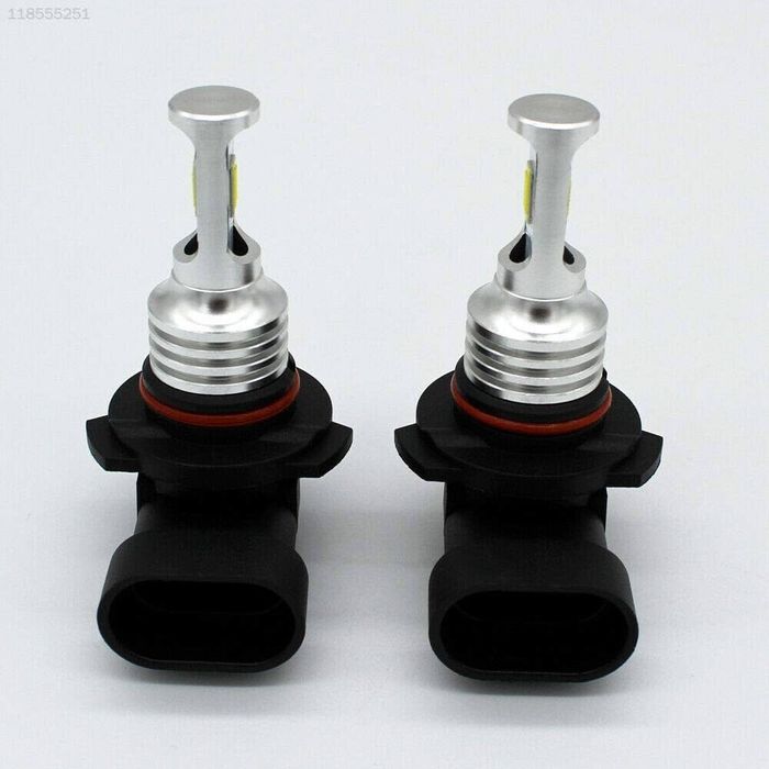 2 БРОЯ LED Диодни крушки HB4 9006 100W 12V +100% повече светлина