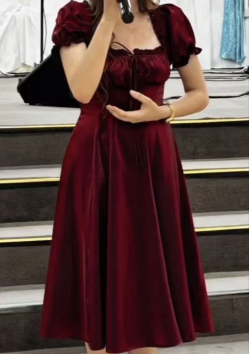 Rochie burgundy, xs-s