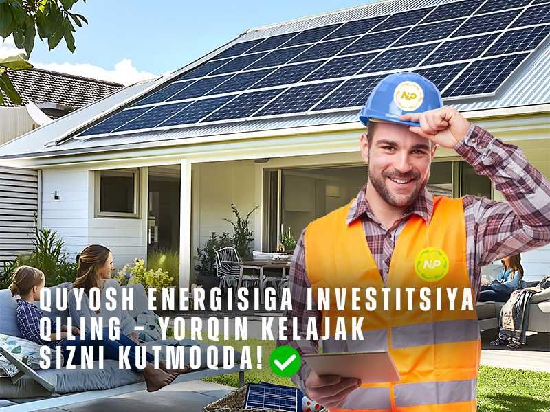 Солнечные панели | Quyosh panellari | Solar pv module