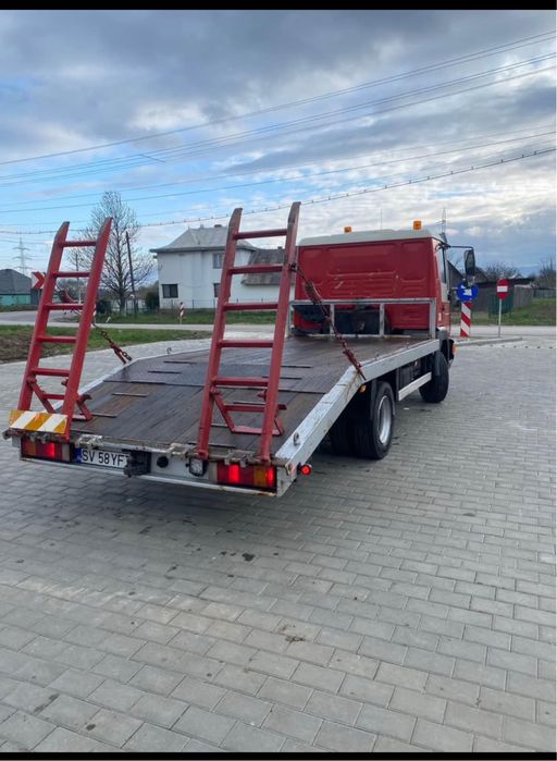 Vand sau schimb man8.163 autoplatforma utilaje